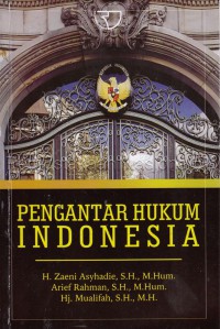 Pengantar Hukum Indonesia