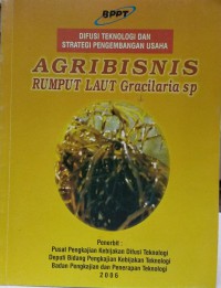 Agribisnis rumput laut gracilaria sp