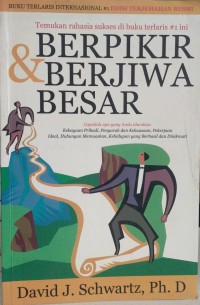 Berpikir dan berjiwa besar