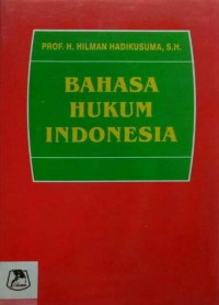 Bahasa Hukum Indonesia