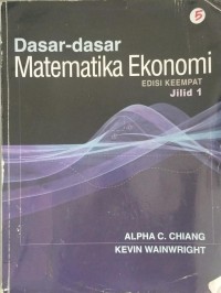 Dasar-dasar matematika ekonomi