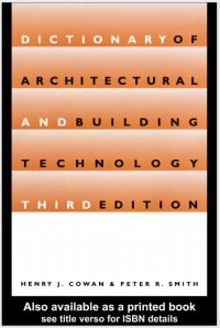 Dictionary of Architectural and Building Technology