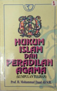 Hukum islam dan peradilan agama