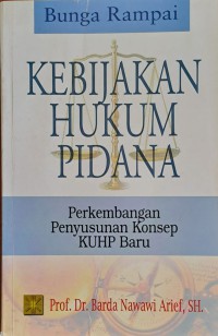 Kebijakan Hukum Pidana