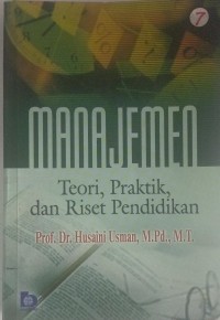 Manajemen: teori, praktik, dan riset pendidikan