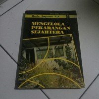 Mengelola Pekarangan Sejahtera