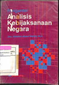 Pengantar Analisis Kebijakan Negara