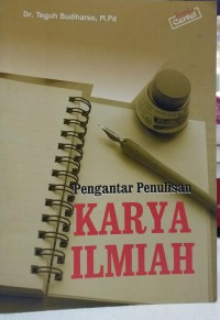 Pengantar penulisan karya ilmiah