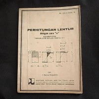 Perhitungan Lentur dengan cara 