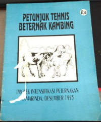 Petunjuk Tehnis Beternak Kambing