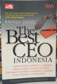 Rahasia sukses the best CEO Indonesia