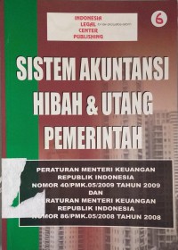 Sistem akuntansi hibah dan utang pemerintah