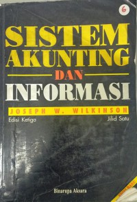 Sistem akunting dan informasi jilid 1