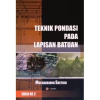 Teknik Pondasi pada Lapisan Batuan