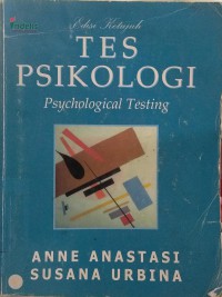 Tes psikologi: psychological testing