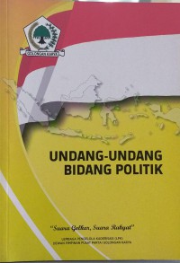 Undang-undang bidang politik